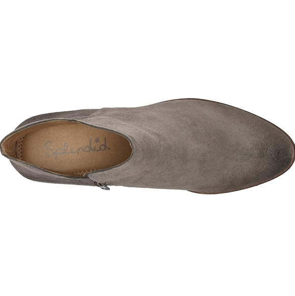 SPLENDID nubuck Hamptyn ankle bootie in smoke 7.5 - Picture 5 of 14